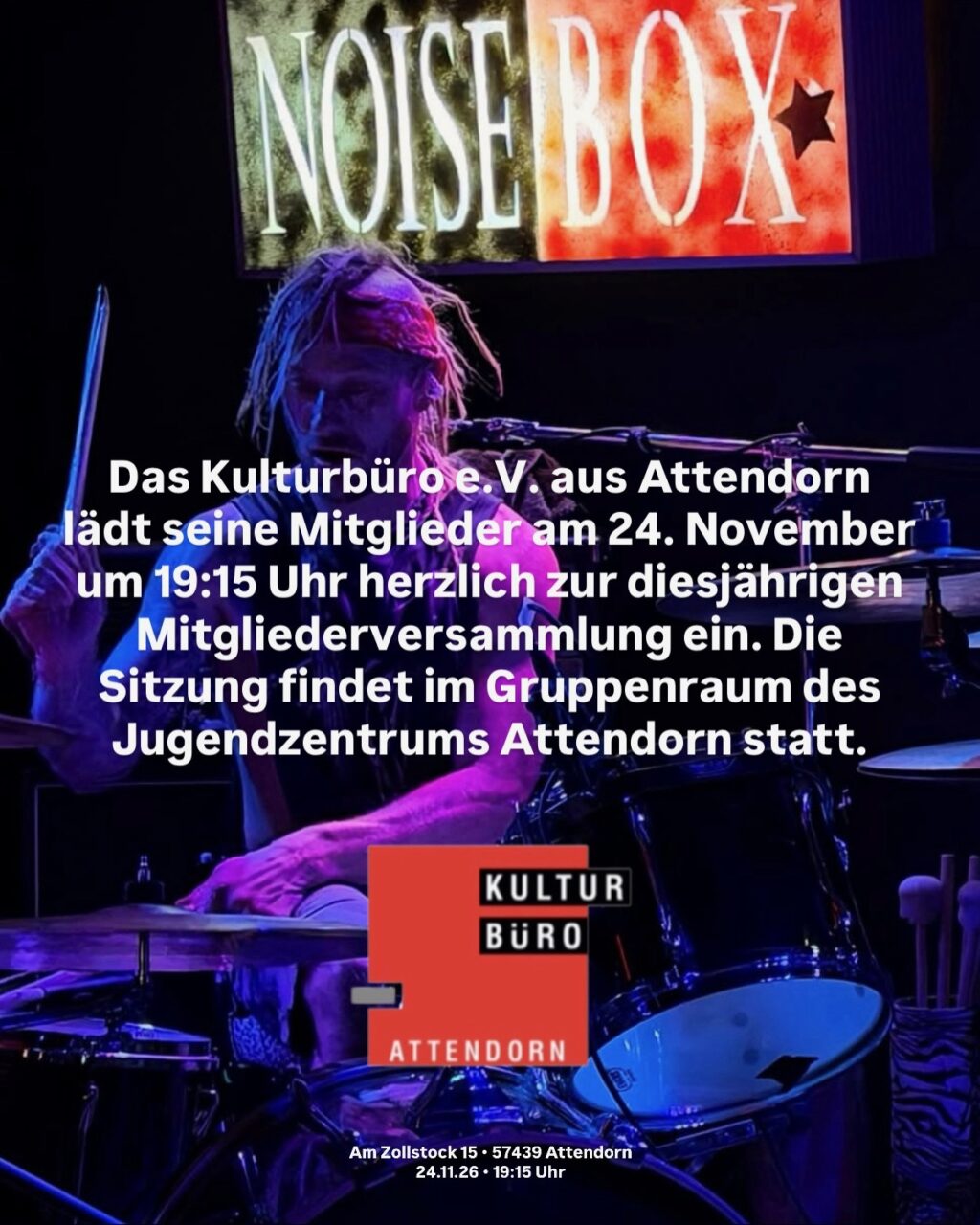 Mitgliederversammlung - Kulturbüro